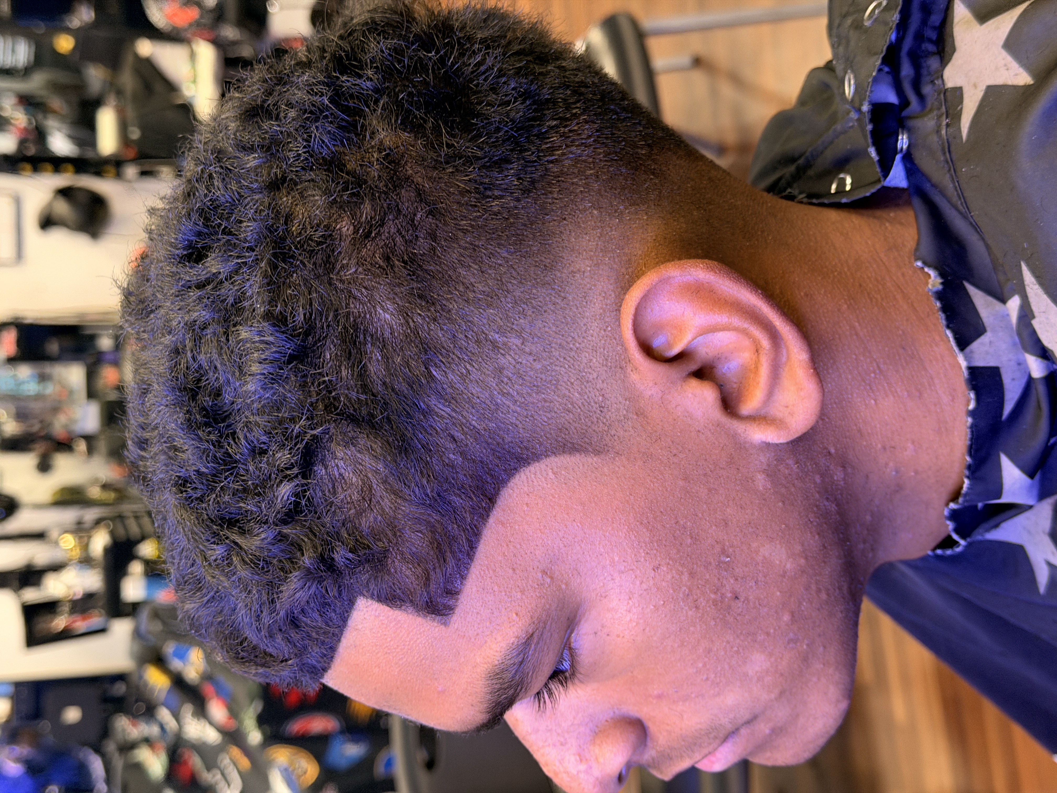 Precision haircut by Mujahid the Barber at Local Legend Barber Company — fresh cut #10