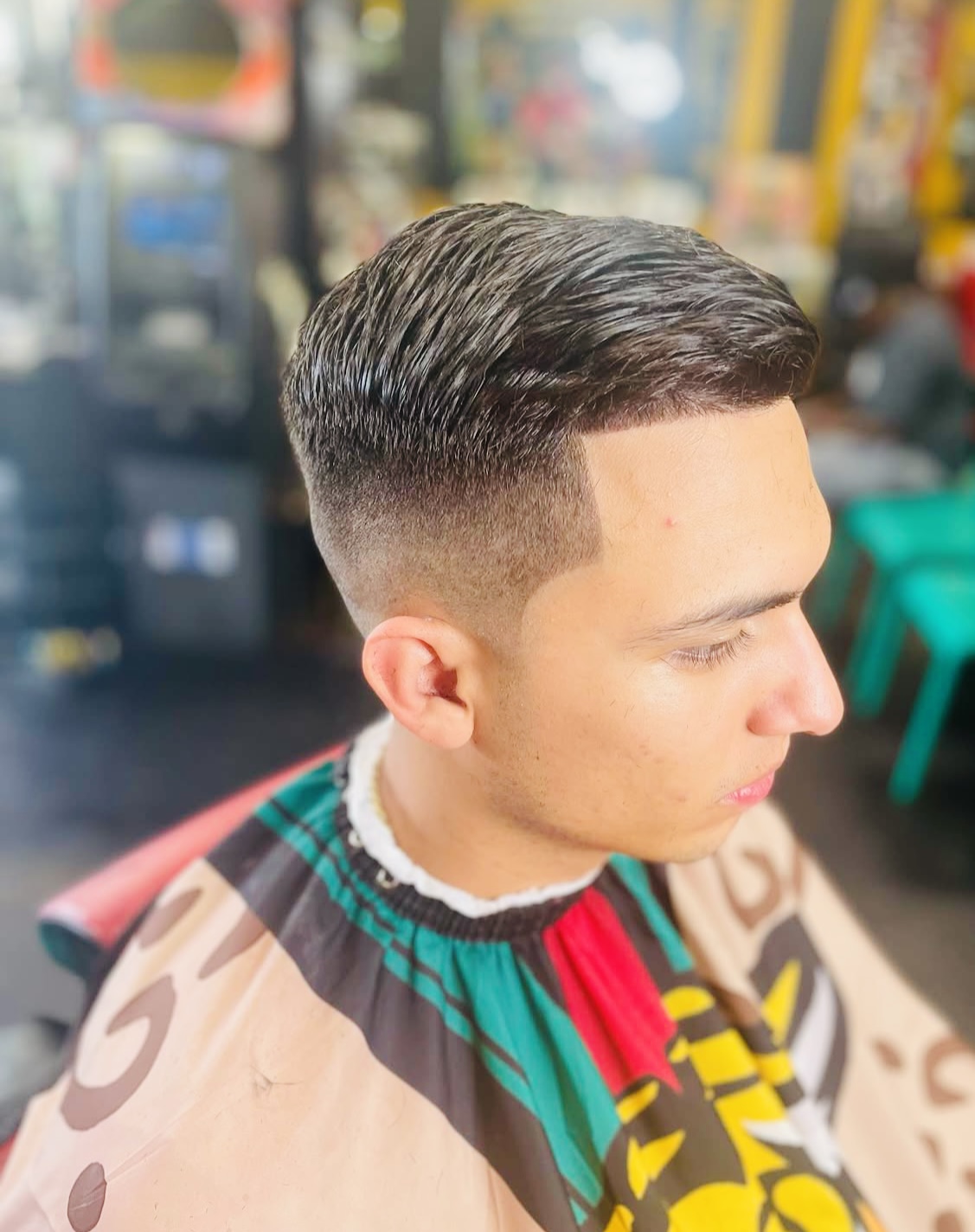 Precision haircut by Mujahid the Barber at Local Legend Barber Company — fresh cut #11