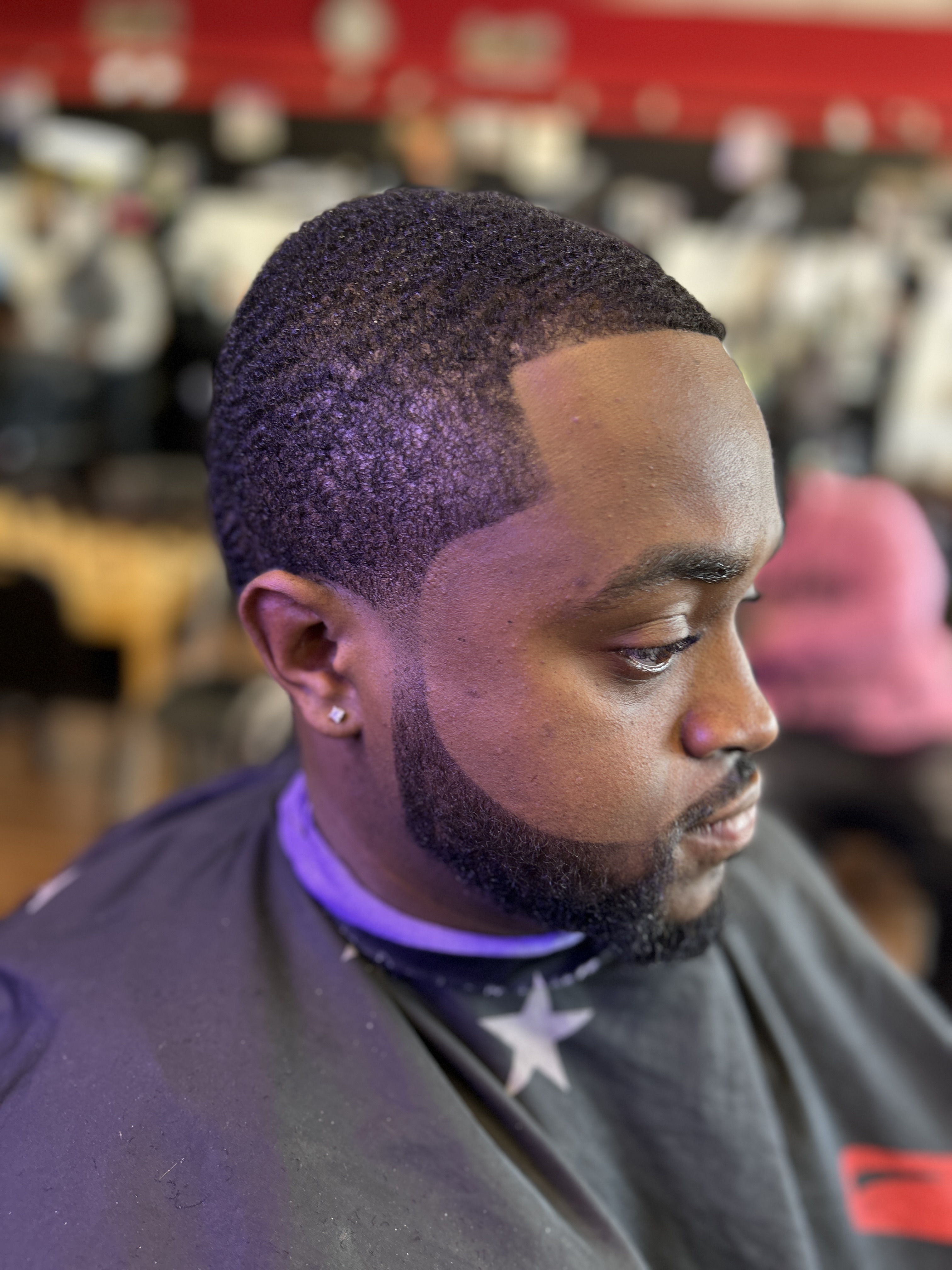 Precision haircut by Mujahid the Barber at Local Legend Barber Company — fresh cut #2