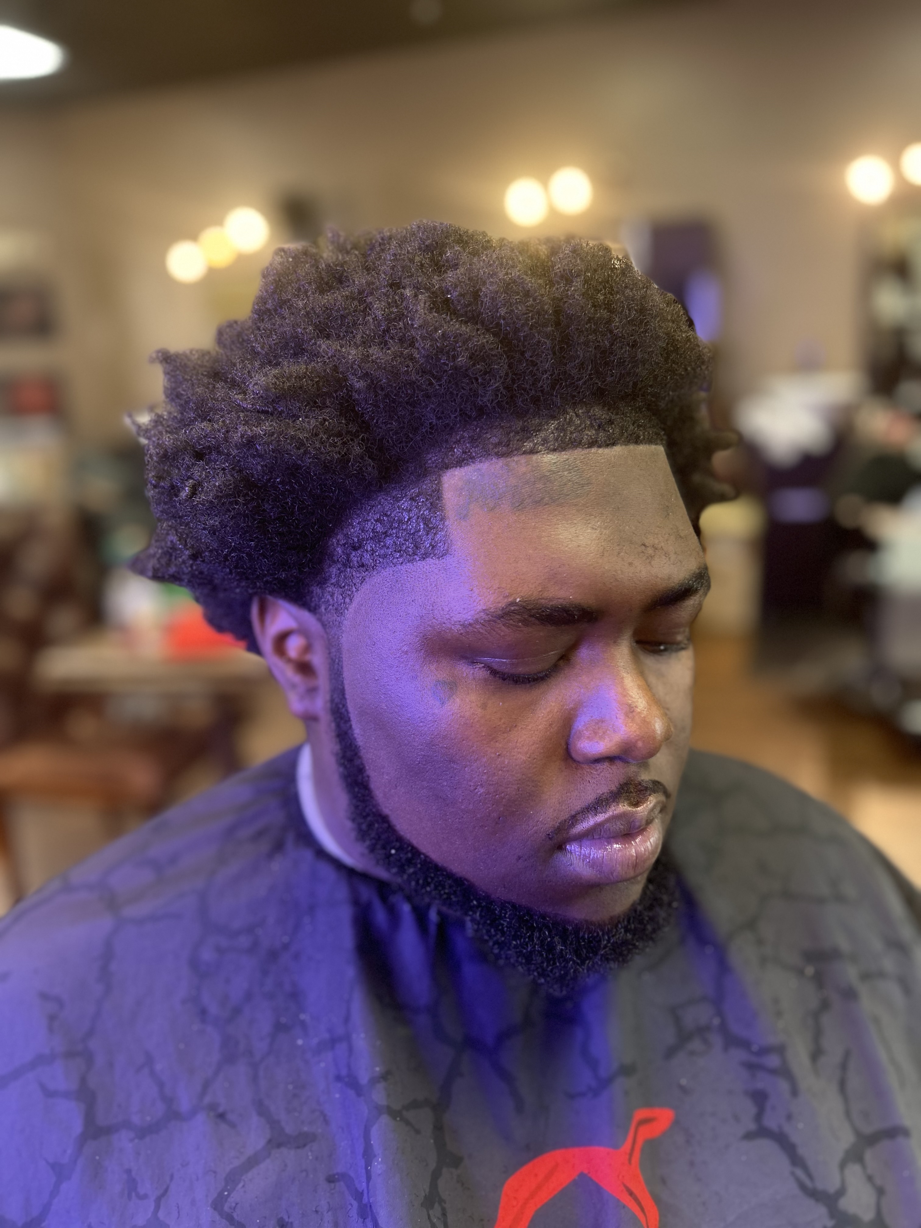 Precision haircut by Mujahid the Barber at Local Legend Barber Company — fresh cut #8