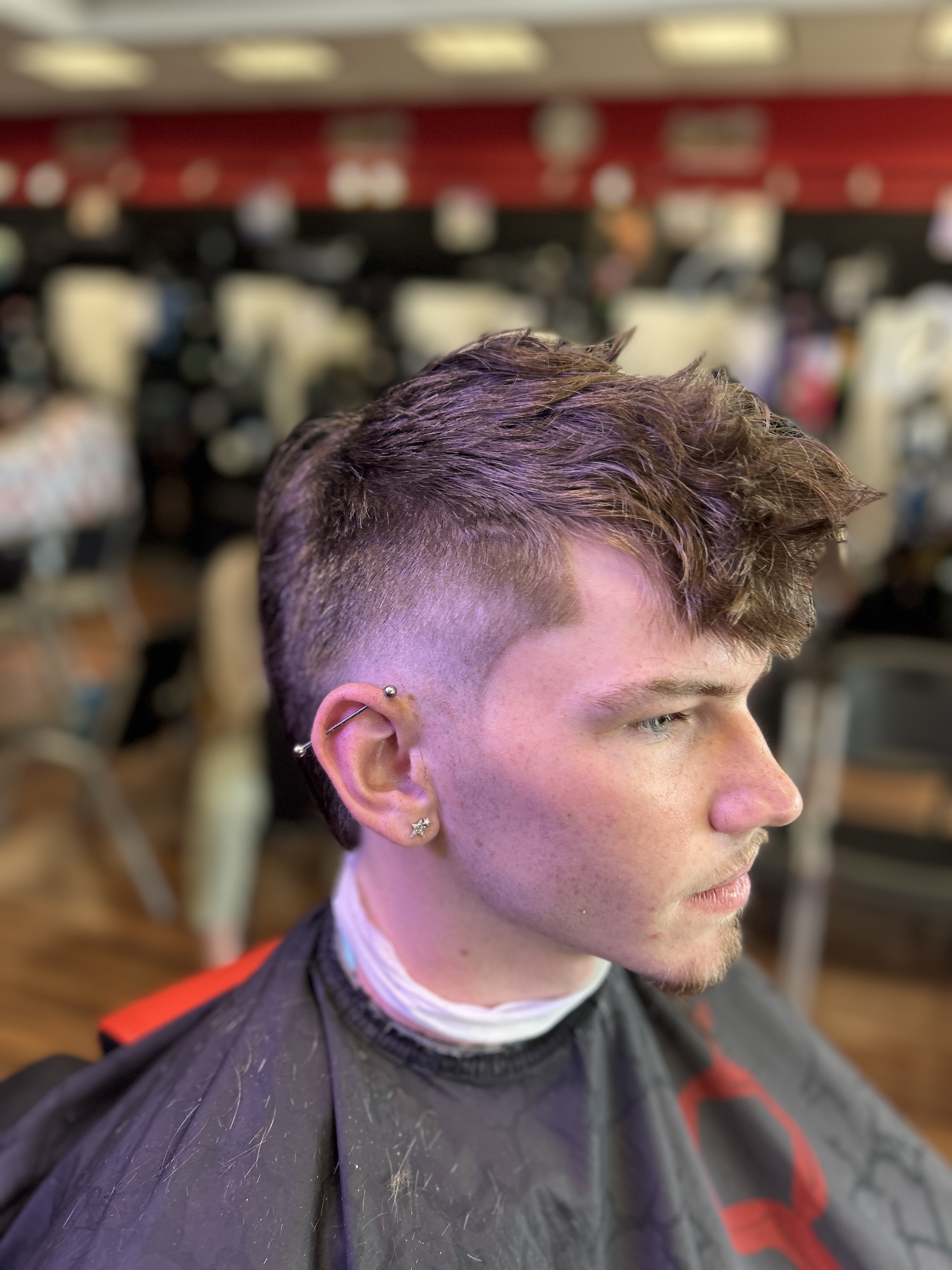 Precision haircut by Mujahid the Barber at Local Legend Barber Company — fresh cut #4