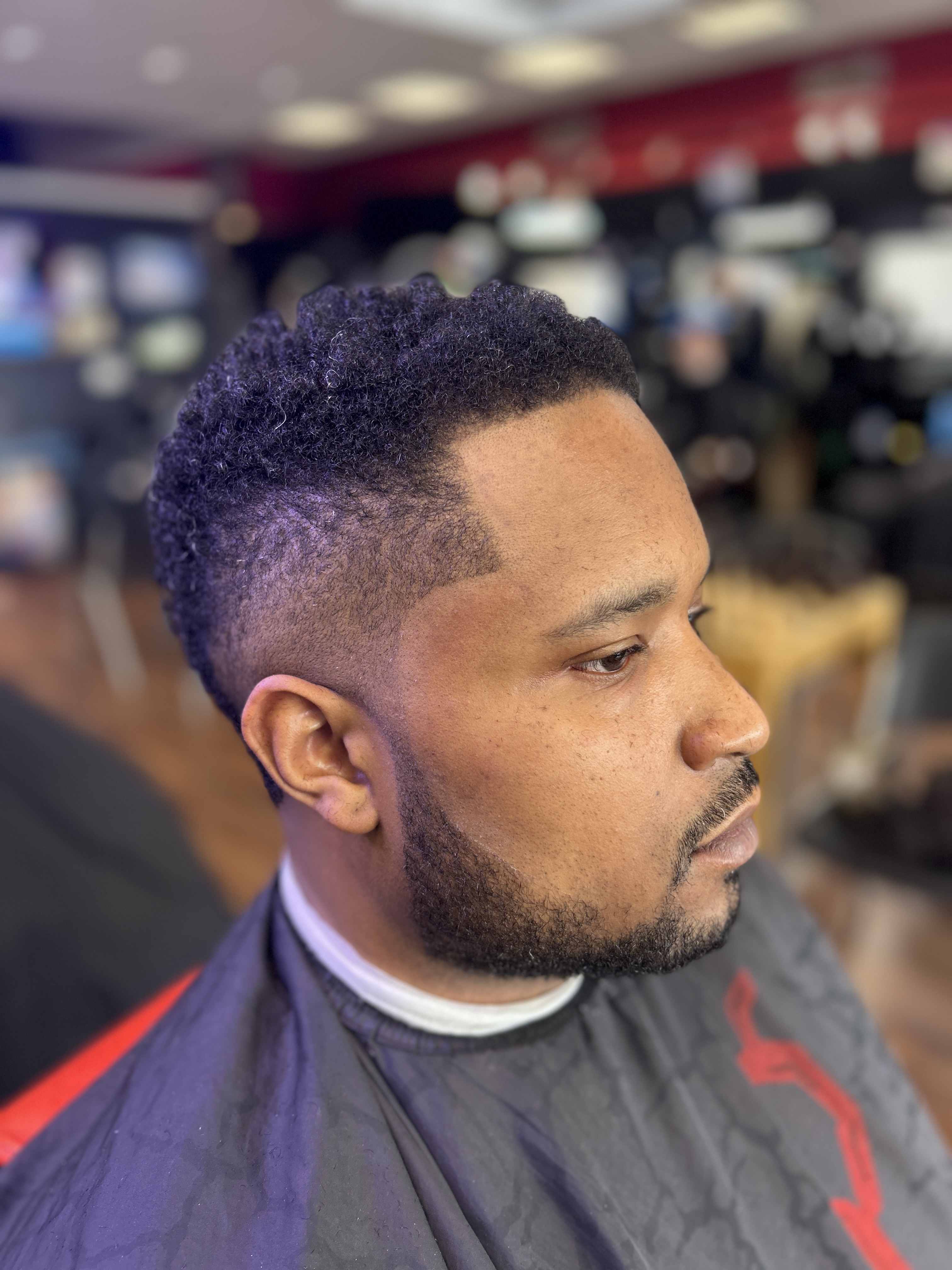 Precision haircut by Mujahid the Barber at Local Legend Barber Company — fresh cut #9