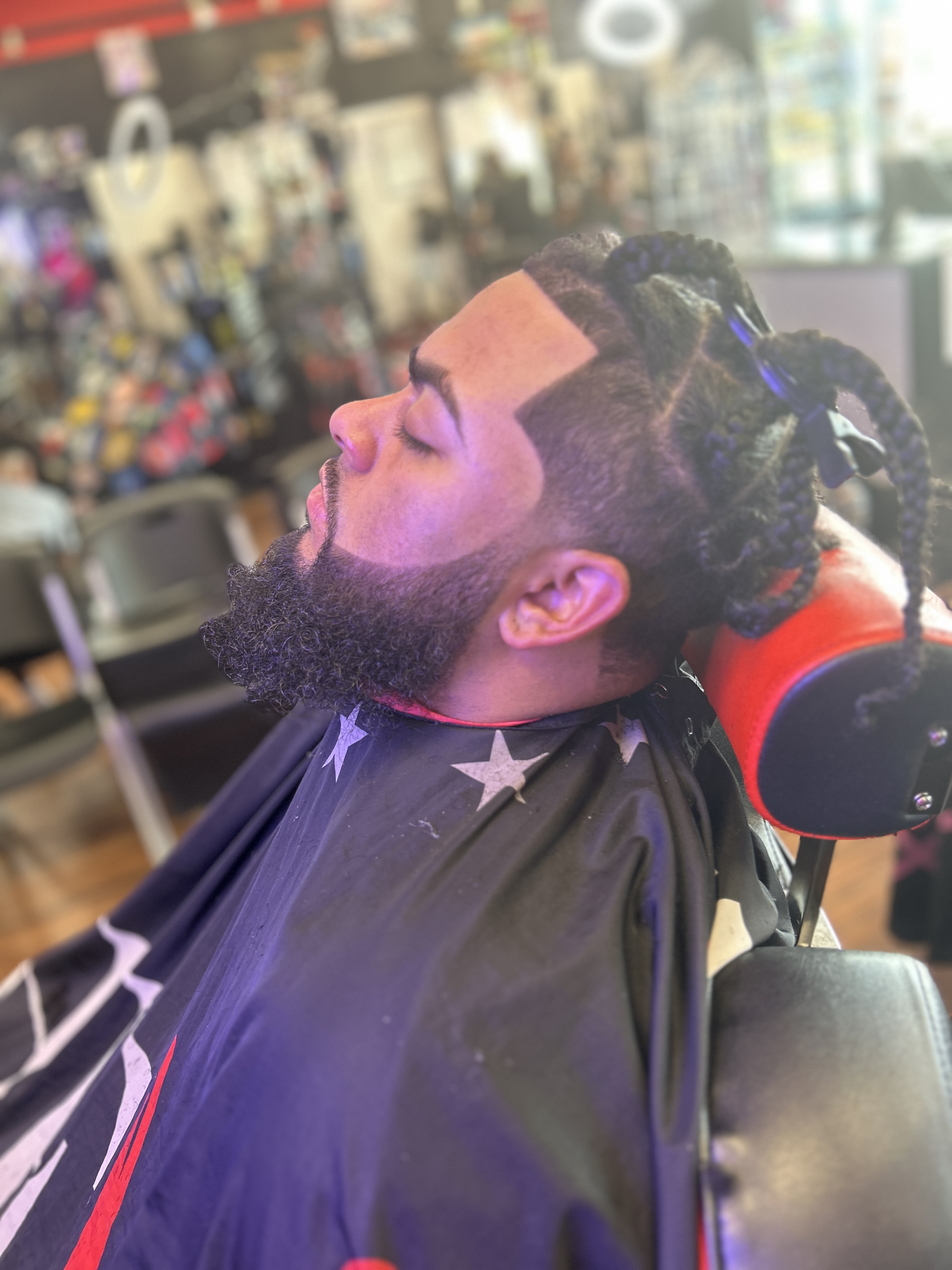 Precision haircut by Mujahid the Barber at Local Legend Barber Company — fresh cut #7