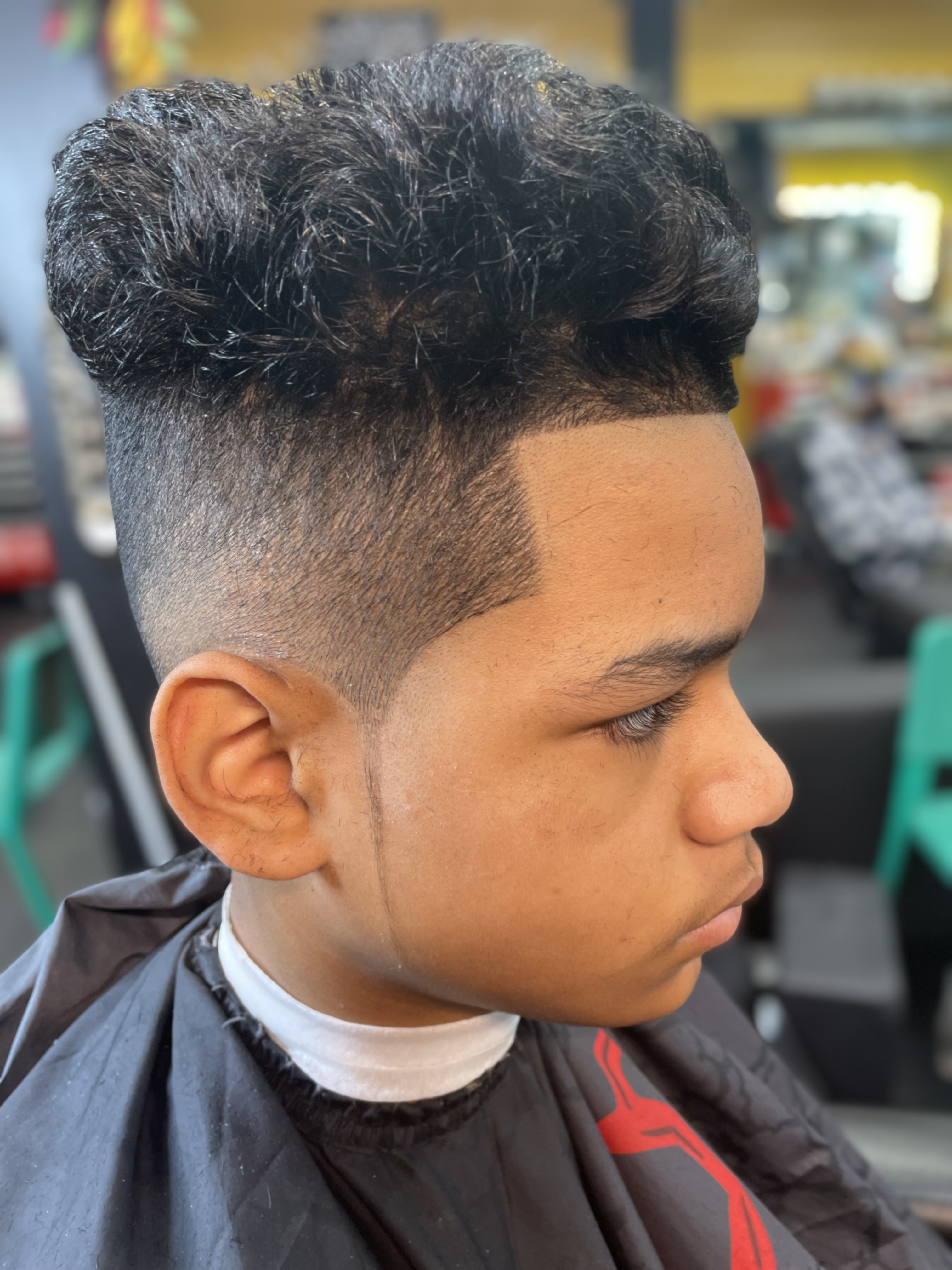 Precision haircut by Mujahid the Barber at Local Legend Barber Company — fresh cut #6